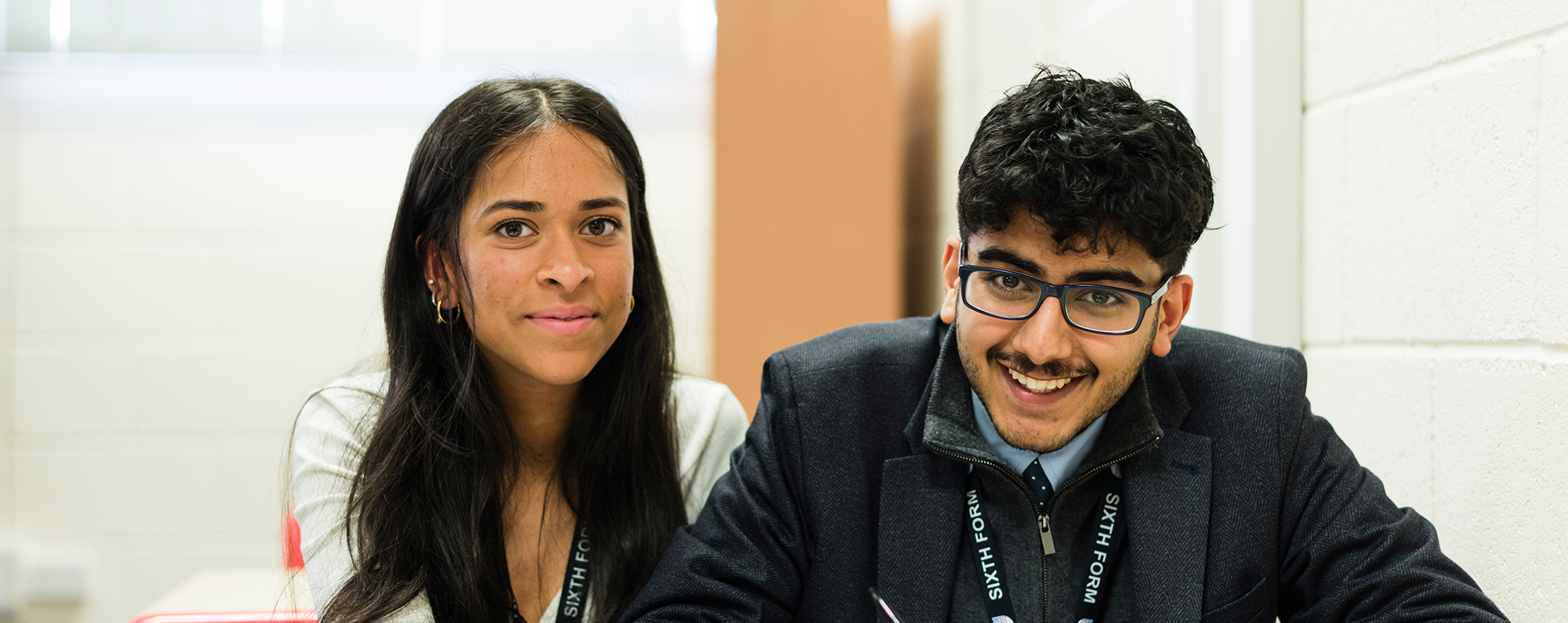 Two Sixth Form Students