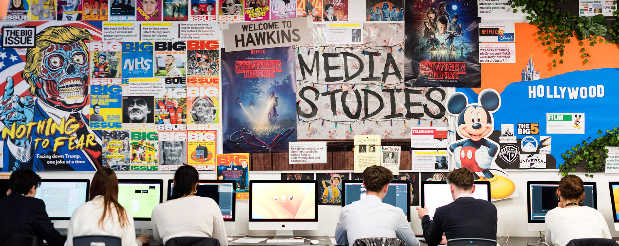 Media Studies room